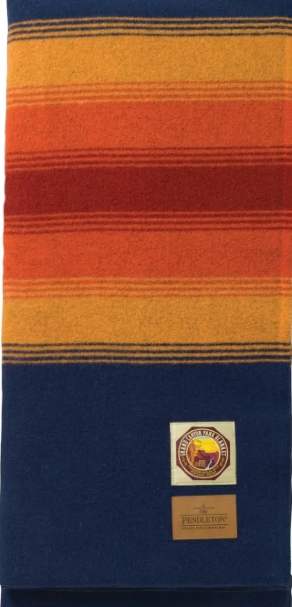 Pendleton Makuupussilakanat, peitot ja retkityynyt^National Park Full Blanket huopa, Grand Canyon Navy