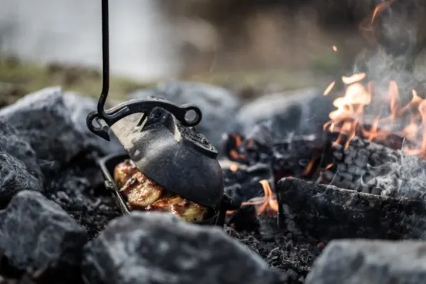 Petromax valurautainen perunakeitin| Avotulelle