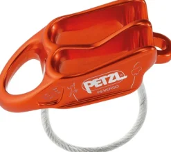 Petzl Kiipeilyvarusteet^Belay Device Reverso köysijarru, Red/Orange