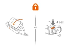 Petzl Bindi -ladattava otsalamppu, 200lm (Orange)| Otsalamput