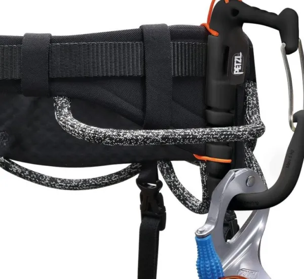 Petzl Kiipeilyvarusteet^Caritool Evo jääruuviteline, Black