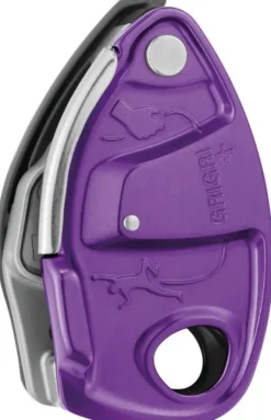 Petzl Grigri + köysijarru, Violet| Kiipeilyvarusteet