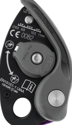 Petzl Grigri + köysijarru, Violet| Kiipeilyvarusteet