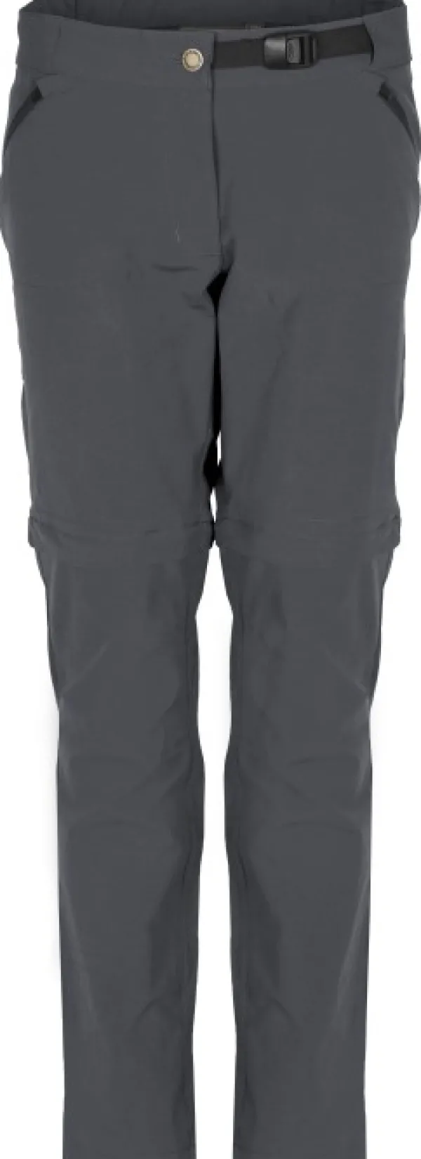 Pinewood Everyday Travel Zipoff Trousers naisten katkolahjehousut, harmaa| Vapaa-ajan Housut
