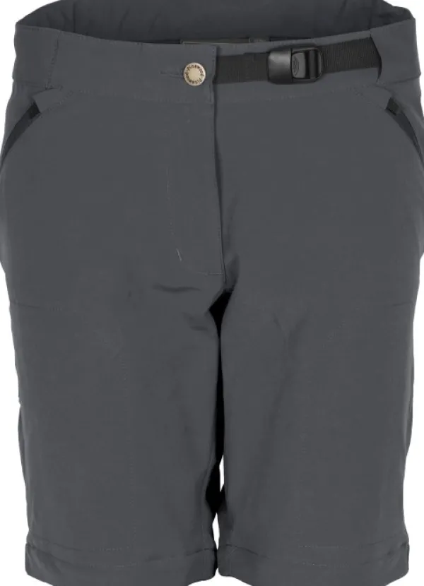 Pinewood Everyday Travel Zipoff Trousers naisten katkolahjehousut, harmaa| Vapaa-ajan Housut