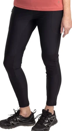 Pinewood Finnveden Active Tights naisten ulkoilutrikoot, musta| Retkeilyhousut