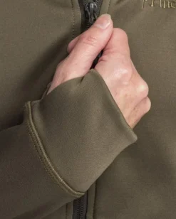 Pinewood Naisten metsästysvaatteet/Naisten Metsästystakit^Finnveden Hoodie naisten fleecetakki, Olive