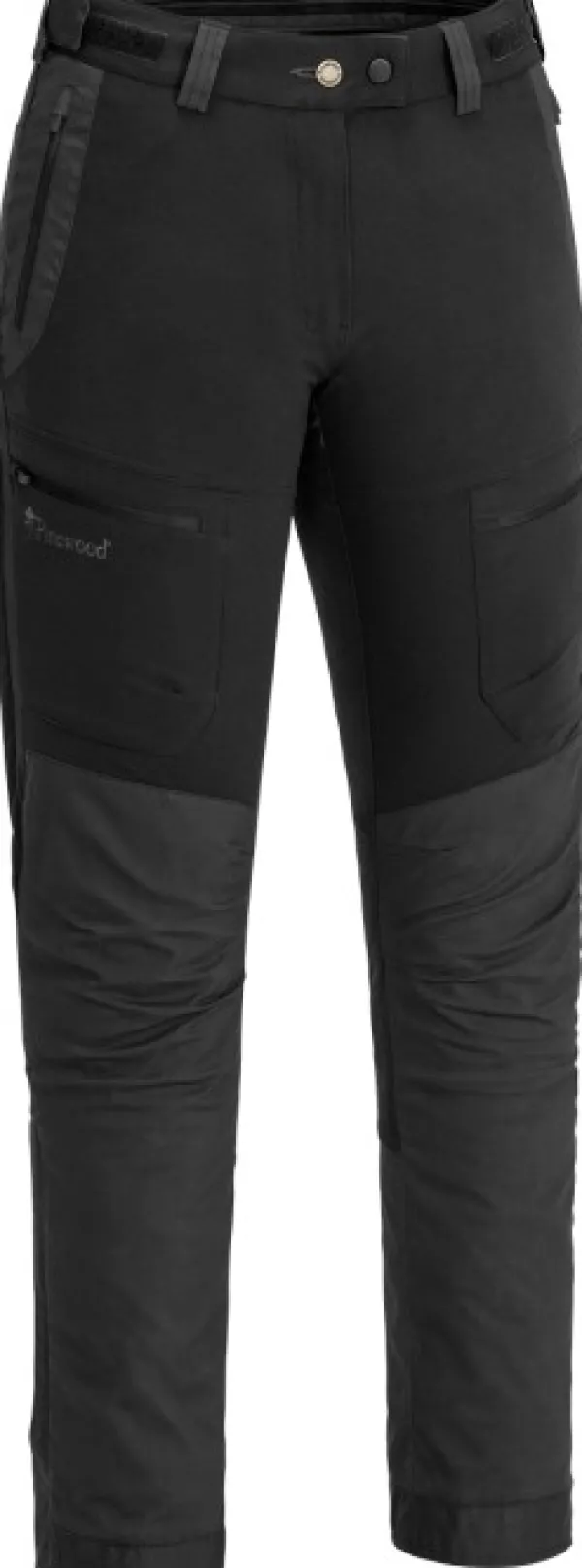 Pinewood Finnveden Hybrid Extreme Trousers Naisten Black/D.Anthracite| Outlet - Metsästysvaatteet