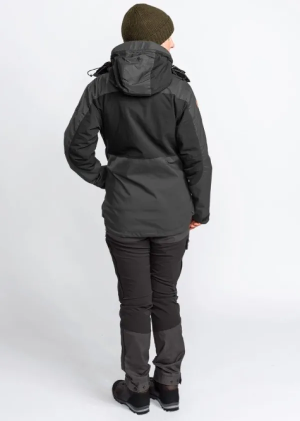 Pinewood Finnveden Hybrid Extreme Trousers Naisten Black/D.Anthracite| Outlet - Metsästysvaatteet