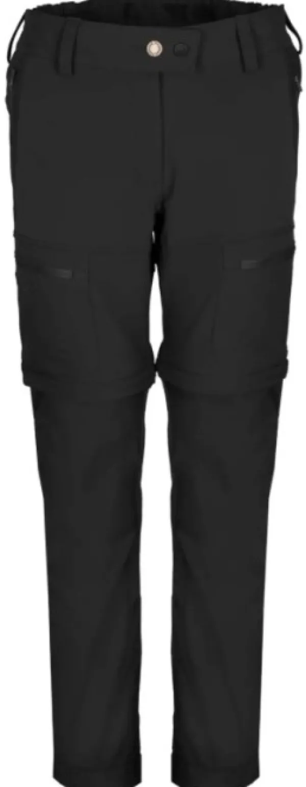Pinewood Outlet - Metsästysvaatteet^Finnveden Hybrid Zipoff Trousers naisten katkolahjehousut, musta