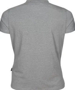 Pinewood Finnveden Trail T-Shirt naisten t-paita, vaaleanharmaa| Metsästysliivit/Fleeceliivit