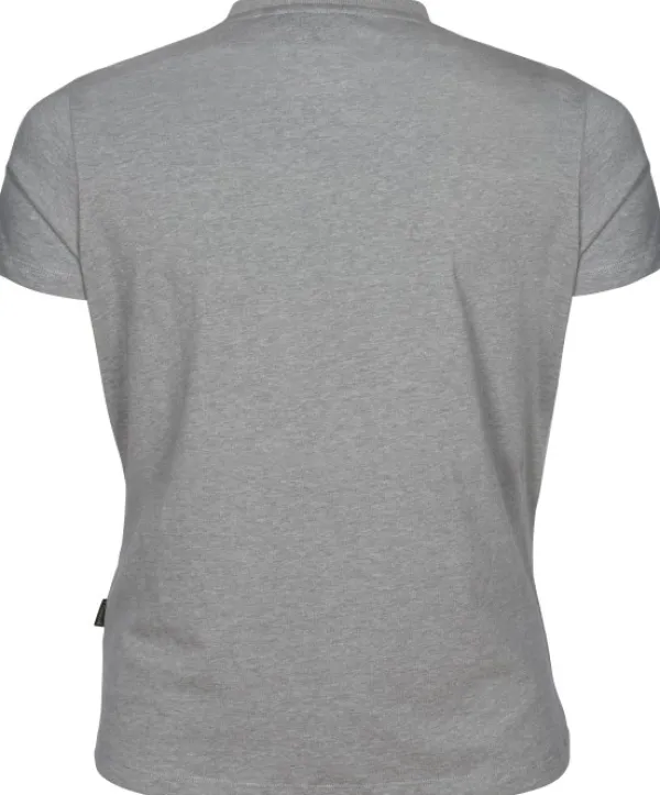 Pinewood Finnveden Trail T-Shirt naisten t-paita, vaaleanharmaa| Metsästysliivit/Fleeceliivit