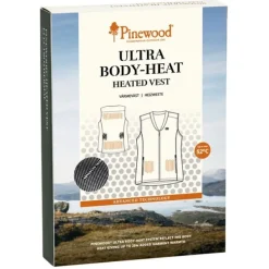 Pinewood Lämpöliivi Ultra Body Heat Black/Grey| Liivit