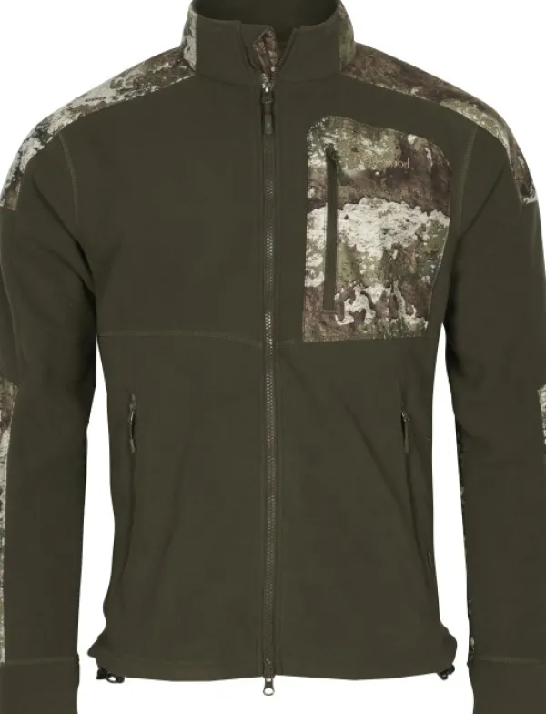 Pinewood Kalastusvaatteet^Småland Hunters Camou Fleece Jacket fleecepusero, ruskea/camo