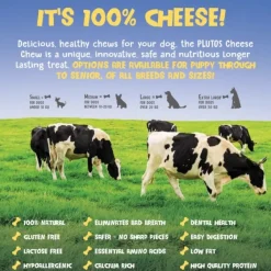 PLUTOS Juusto & Lammas Koiranpuruluu X Large| Puruluut