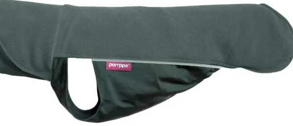 Pomppa Jumppa koiran fleecetakki, 31 - 34 cm cm, harmaa| Fleecetakit