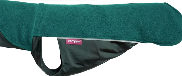 Pomppa Fleecetakit^Jumppa koirantakki, 37-40 cm, Forest