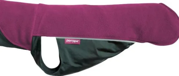 Pomppa Fleecetakit^Jumppa koiran fleecetakki, 60 - 65 cm, punavioletti