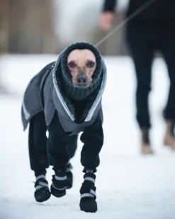 Pomppa Toppa erittäin lämmin talvitakki, 52 - 56 cm, harmaa| Talvitakit