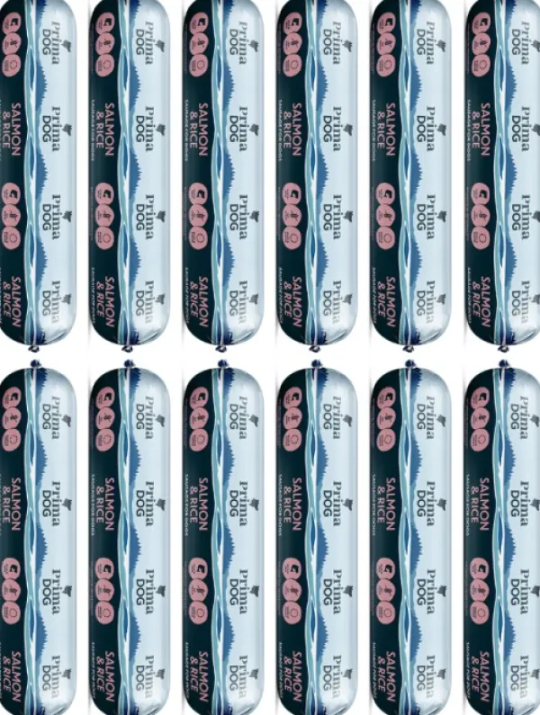 PrimaDog Koiranmakkarat^Prima Lax-Ris koiranmakkara, 12 x 800 G