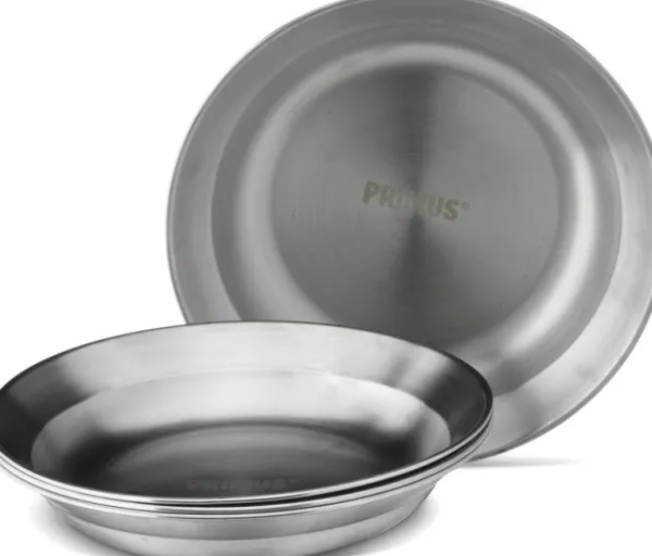 Primus Astiat Ja Ruokailuvälineet^Campfire Plate – Stainless Steel Retkilautanen