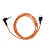 ProEquip Radiopuhelinten tarvikkeet/Icom-radiopuhelinten Tarvikkeet^Orange FabricLine -audioliitäntäkaapeli Peltor-kuulosuojaimiin 3,5mm-1,25m