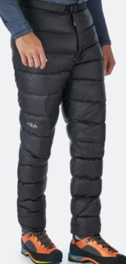 Rab Toppahousut^Argon untuvatäytteiset housut, musta