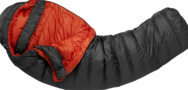 Rab Ascent 500 Left Zip -5°C untuvamakuupussi, pitkä malli, Graphene Unisex| Makuupussit/Kevät- Ja Kesämakuupussit