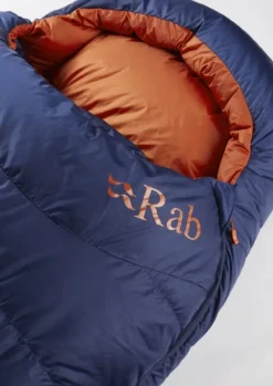 Rab Makuupussit/Kolmen Vuodenajan Makuupussit^Ascent 700 untuvamakuupussi, naisten malli, -9°C Nightfall Blue