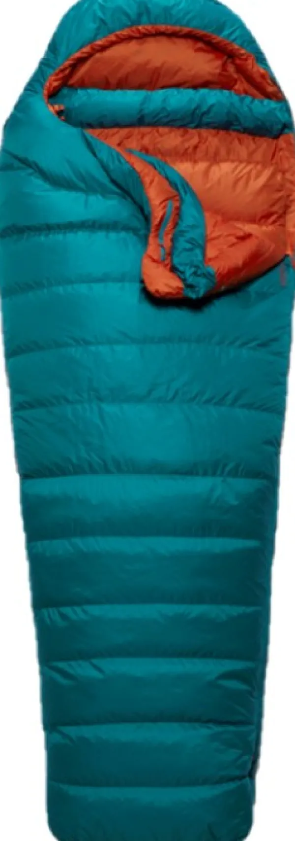 Rab Makuupussit/Kevät- Ja Kesämakuupussit^Ascent 500 untuvamakuupussi, naisten malli, -5°C Marina Blue
