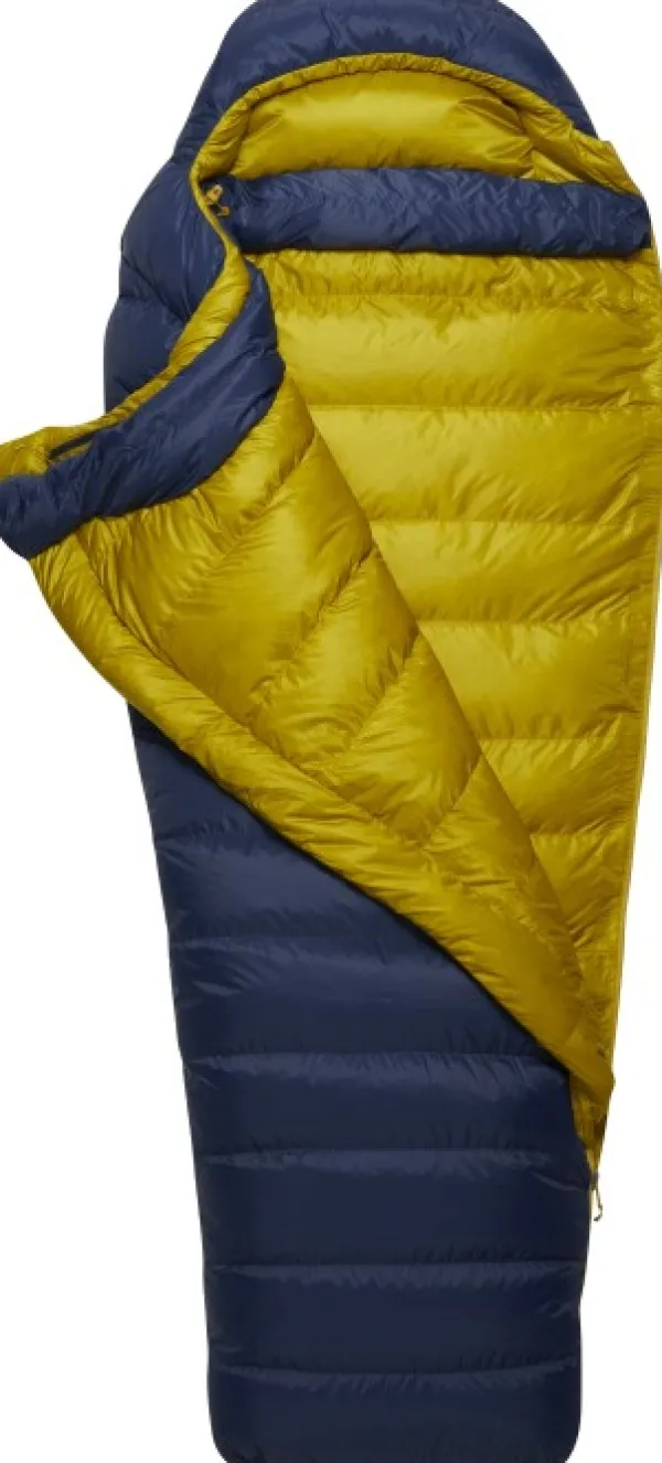 Rab Ascent Pro 600 untuvamakuupussi, naisten malli, Deep Ink| Makuupussit/Kolmen Vuodenajan Makuupussit