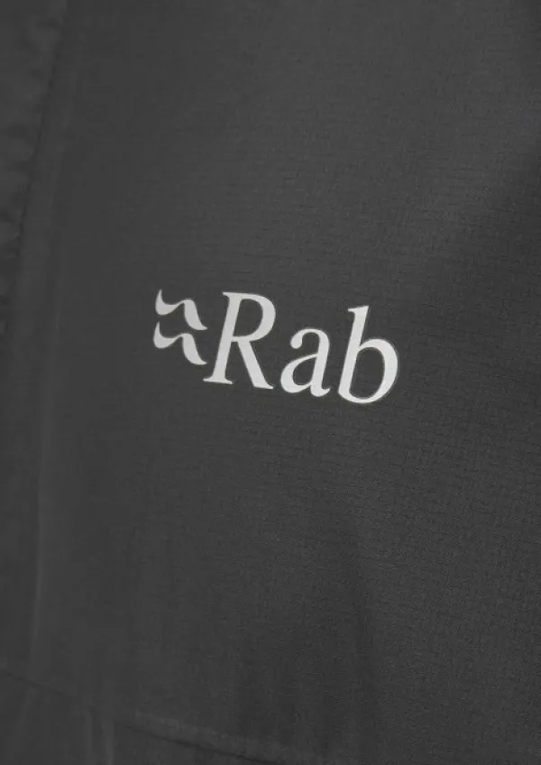 Rab Sadevaatteet^Downpour Eco Jacket ulkoilutakki, musta