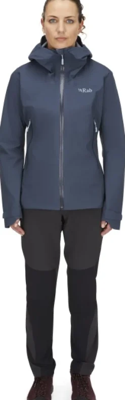 Rab Sadevaatteet^Downpour Light Jacket naisten kuoritakki, sininen