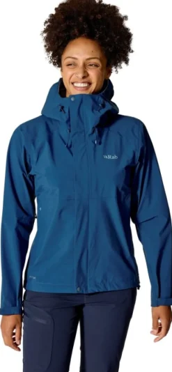 Rab Firewall Jacket Womens Tempest Blue| Sadevaatteet