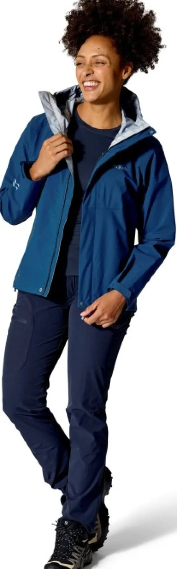 Rab Firewall Jacket Womens Tempest Blue| Sadevaatteet