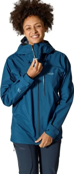 Rab Sadevaatteet^Firewall Mountain Jacket Womens Tempest Blue