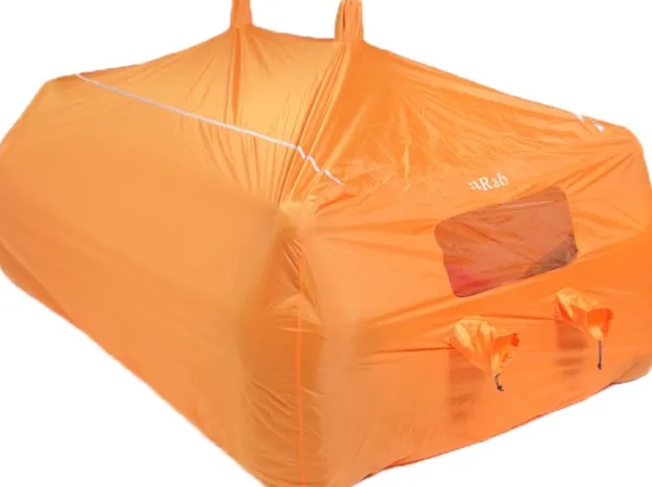 Rab Group Shelter 8-10 Person myrskysuoja, oranssi| Ensiapu Ja Turvallisuus