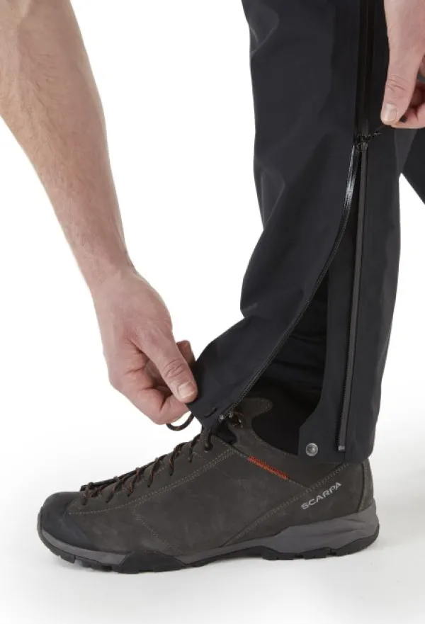 Rab Kangri GTX Pants kuorihousut, musta| Retkeilyhousut