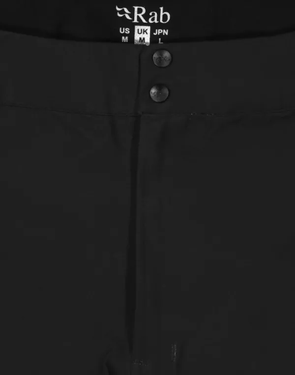 Rab Kangri GTX Pants kuorihousut, musta| Retkeilyhousut