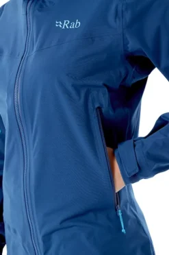 Rab Sadevaatteet^Kinetic 2.0 naisten kuoritakki/softshell-takki, sininen