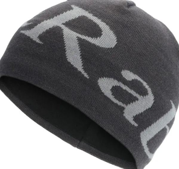 Rab Logo Beanie pipo, harmaa| Päähineet, huivit ja kaulurit/Pipot Ja Lakit