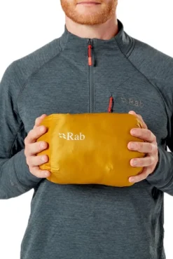 Rab Microlight Alpine kevyt untuvatakki, musta| Untuvatakit