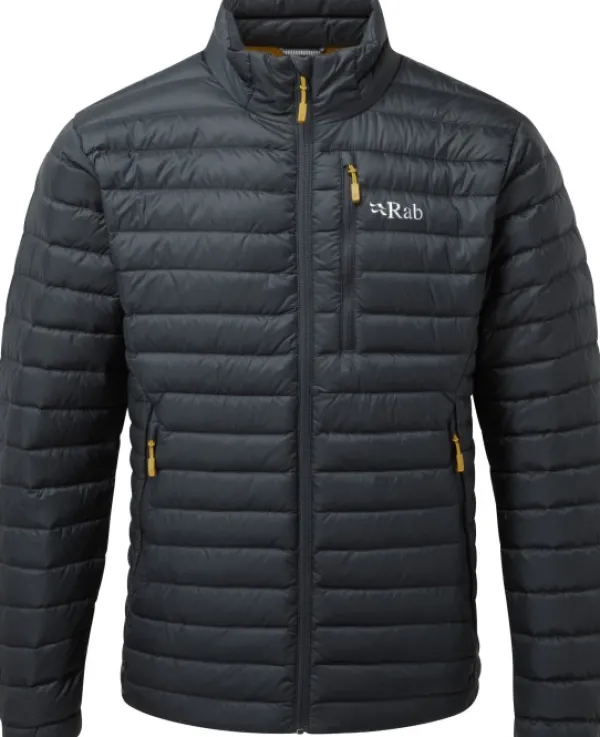 Rab Microlight Jacket kevyt untuvatakki, musta| Untuvatakit