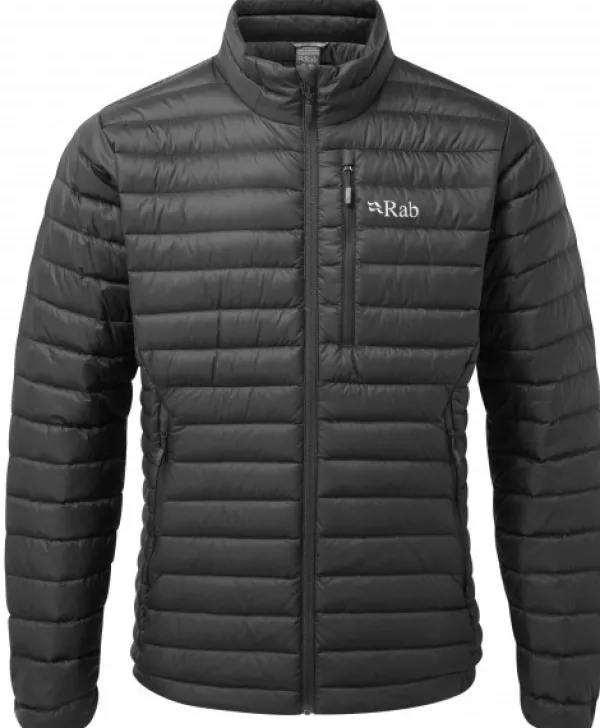 Rab Untuvatakit^Microlight Jacket untuvatakki, musta