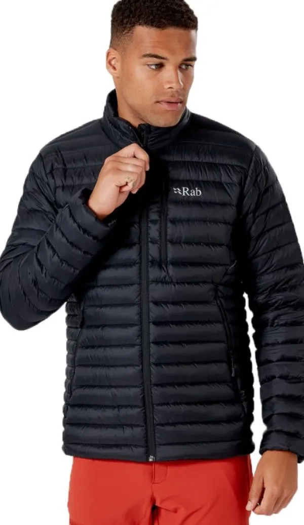 Rab Untuvatakit^Microlight Jacket untuvatakki, musta