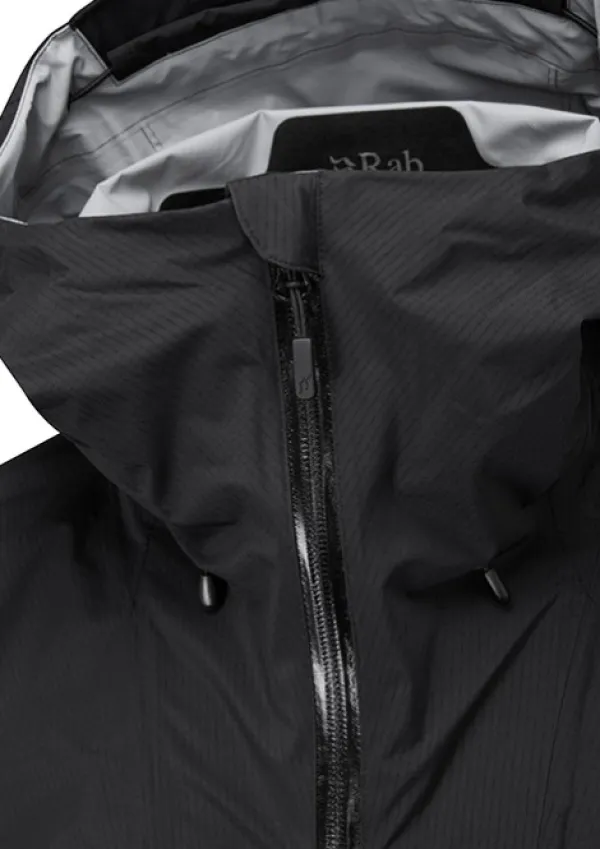 Rab M's Downpour Plus 2.0 kuoritakki, musta| Sadevaatteet