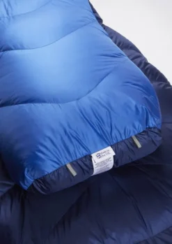 Rab Makuupussit/Kolmen Vuodenajan Makuupussit^Neutrino 400 Left Zip, Long, -7°C Nightfall Blue Unisex