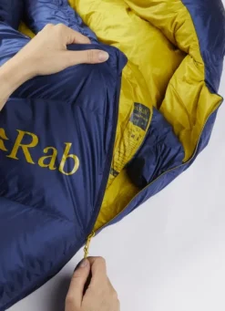 Rab Makuupussit/Kolmen Vuodenajan Makuupussit^Neutrino 400 Reg -7°C untuvamakuupussi, Nightfall Blue Unisex