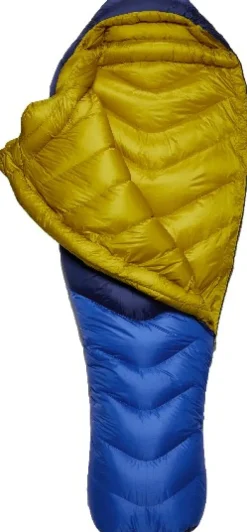 Rab Neutrino 800 untuvamakuupussi, Left Zip Long, -22°C Nightfall Blue| Makuupussit/Syys- Ja Talvimakuupussit