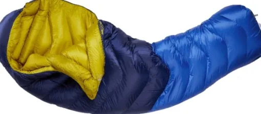 Rab Neutrino 800 untuvamakuupussi, Left Zip Long, -22°C Nightfall Blue| Makuupussit/Syys- Ja Talvimakuupussit